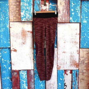 Women's Nike Pro HyperWarm Training Tights Thermal Pants SMALL Burgundy NEW